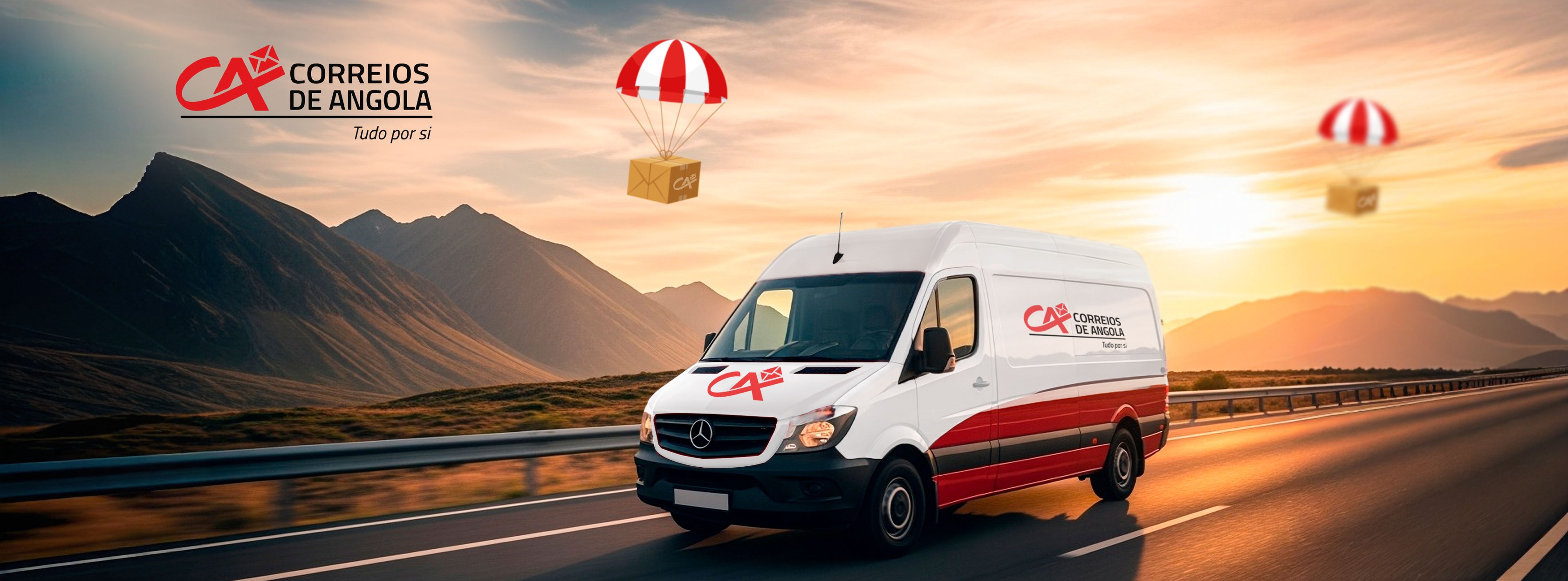 Correios de Angola banner