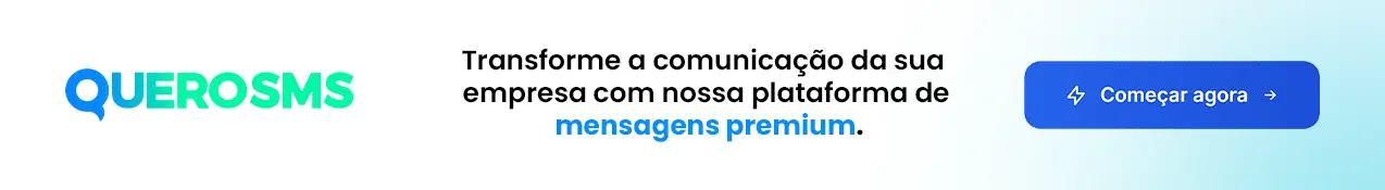 Quero SMS banner